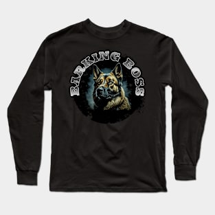 German Shepherd: Funny Dog Puns Long Sleeve T-Shirt